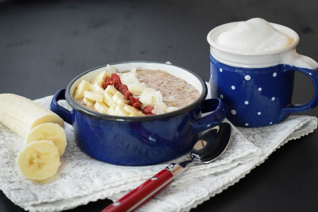 Paleo Porridge vegan mintnmelon by Babsi Sonnenschein 2
