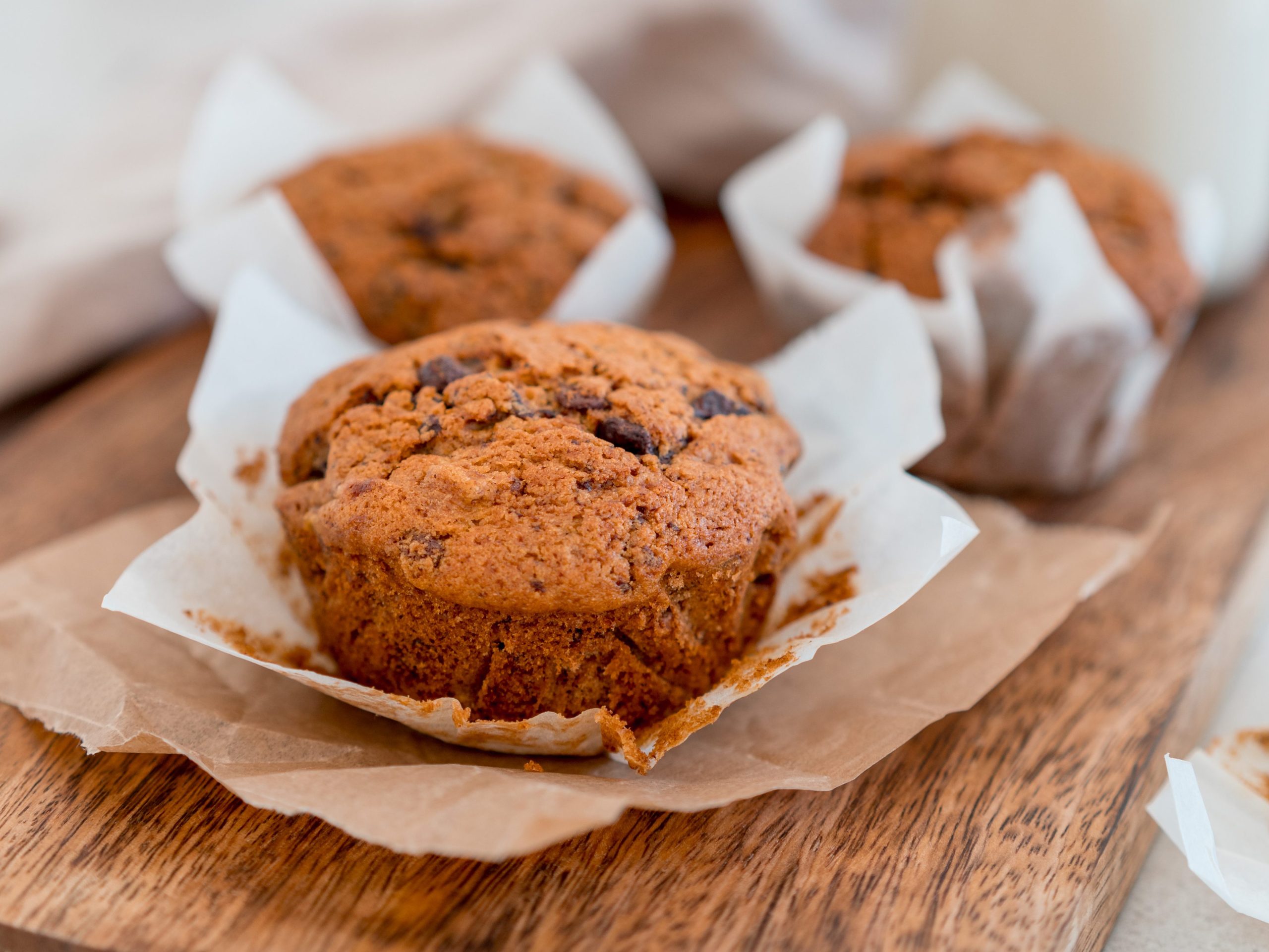 Vegane Schoko-Bananen-Muffins